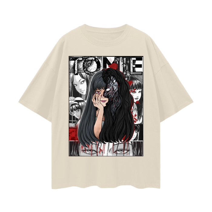T-SHIRT OVERSIZE JUNJI ITO TOMIE